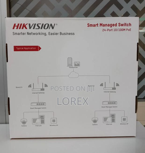 Hikvision 24port Smart Poe Switch Managed Ds-3e1326p-Ei/M · Photo 2
