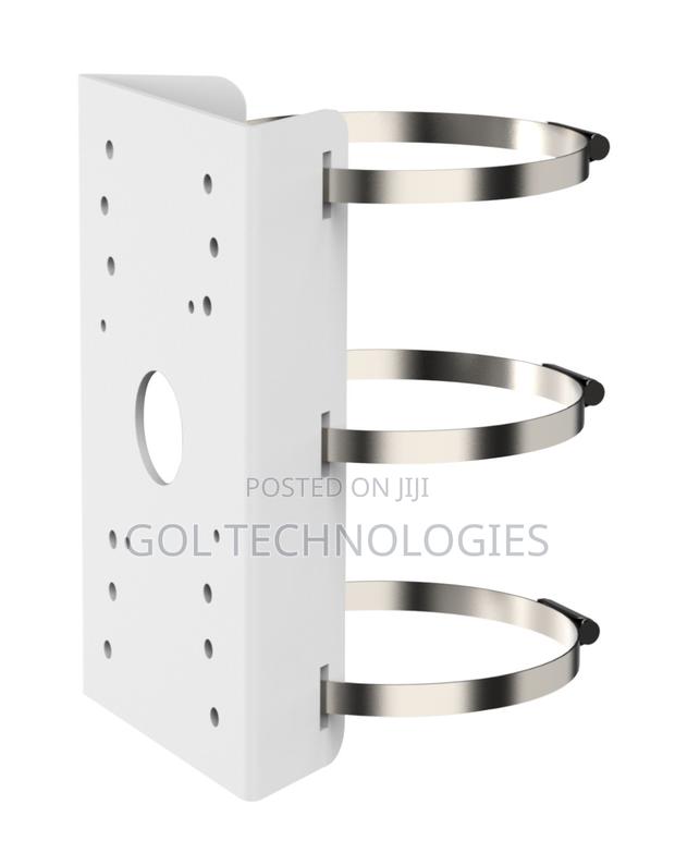 Hikvision Pole Mount Bracket CCTV Camera Mounting Bracket · Photo 1