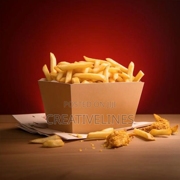 Brown Fries and Chicken Boxes · Photo 1