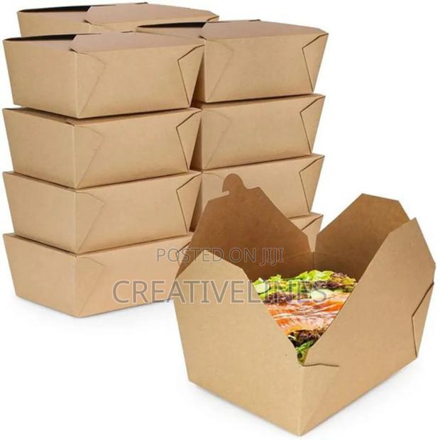 Brown Kraft Foldable Boxes · Photo 1