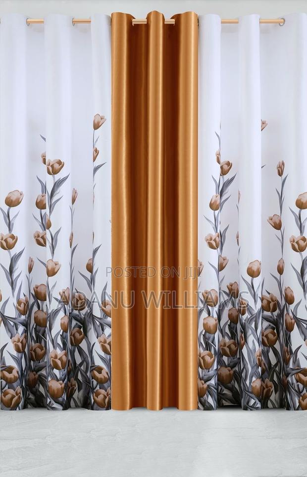 Luxurious 3pcs Set of Curtains ( Available in Diff Colors) · Photo 1