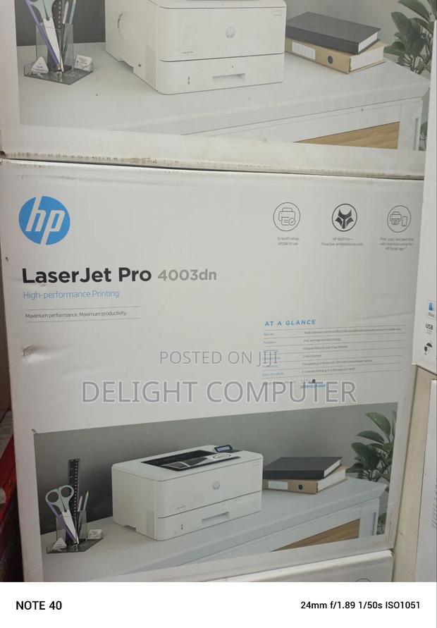 Hp Laserjet M4003dn - Print/Duplex/Network/ Black Printer · Photo 1