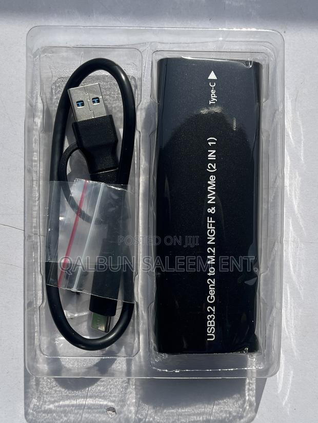 New Usb 3.2 Gen2 To M.2 Ngff & Nvme 2 In 1 Ssd Enclosure · Photo 4