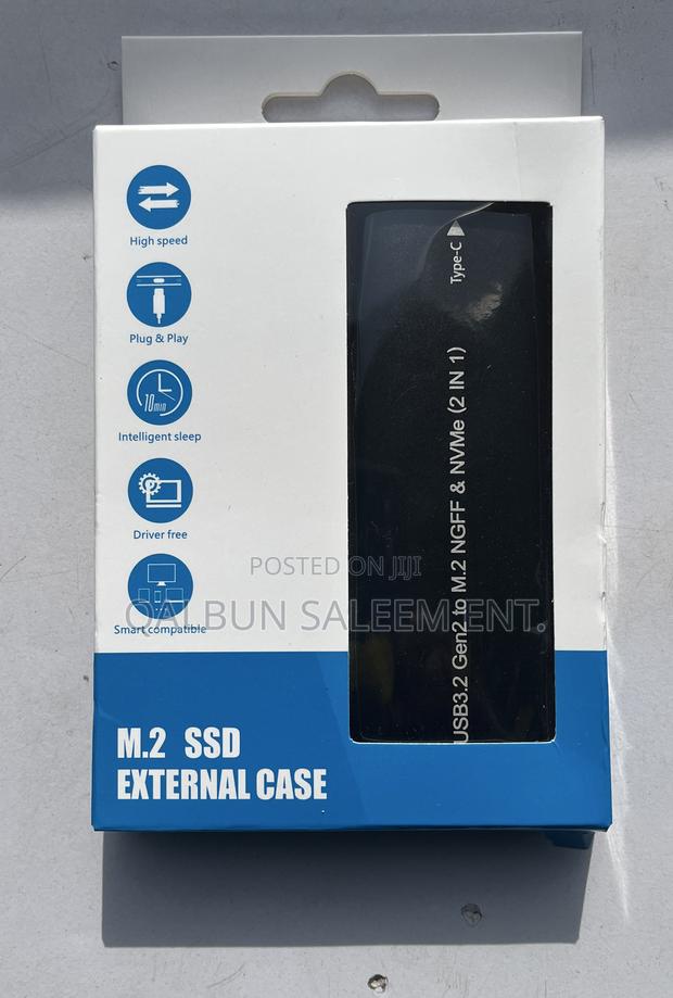 New Usb 3.2 Gen2 To M.2 Ngff & Nvme 2 In 1 Ssd Enclosure · Photo 5