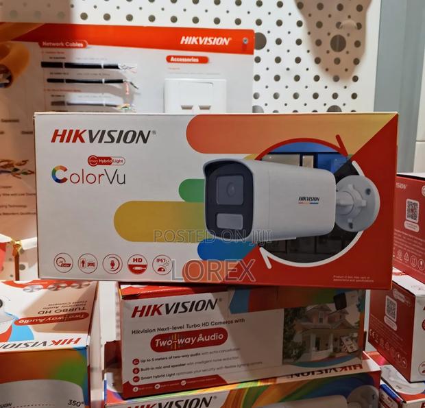 Hikvision 4mp Ip Full Colorvu Audio Ds-2cd1t47g2h-Liu(F) · Photo 1