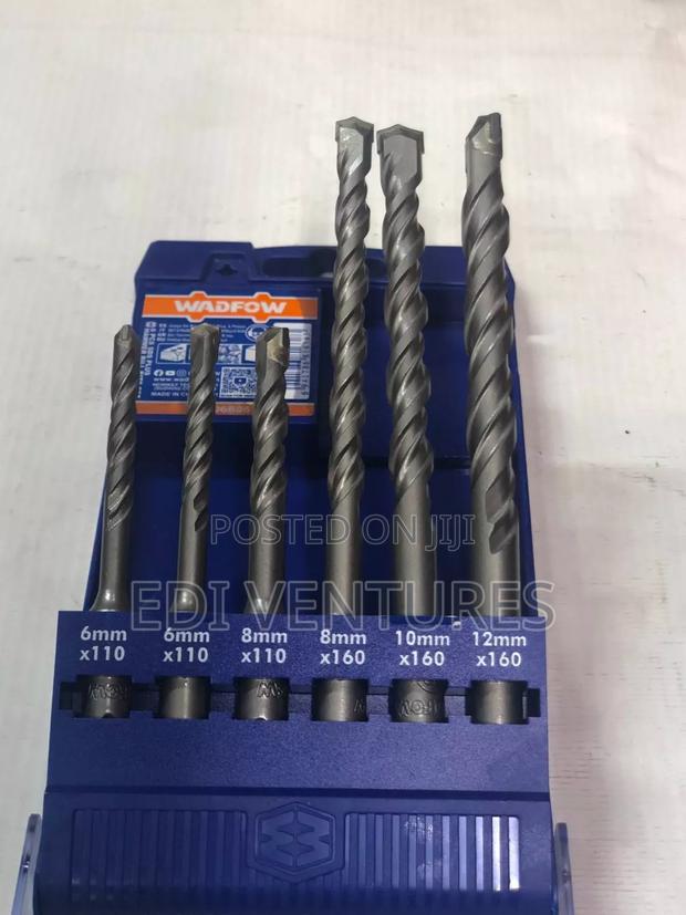 Wadfow 6 Pieces SDS Hammer Dril Bits Set · Photo 1