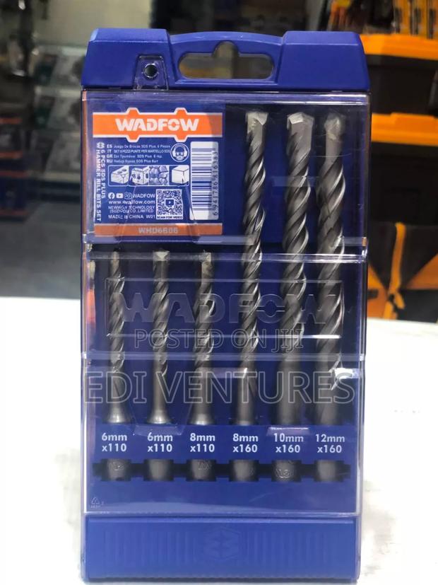 Wadfow 6 Pieces SDS Hammer Dril Bits Set · Photo 2