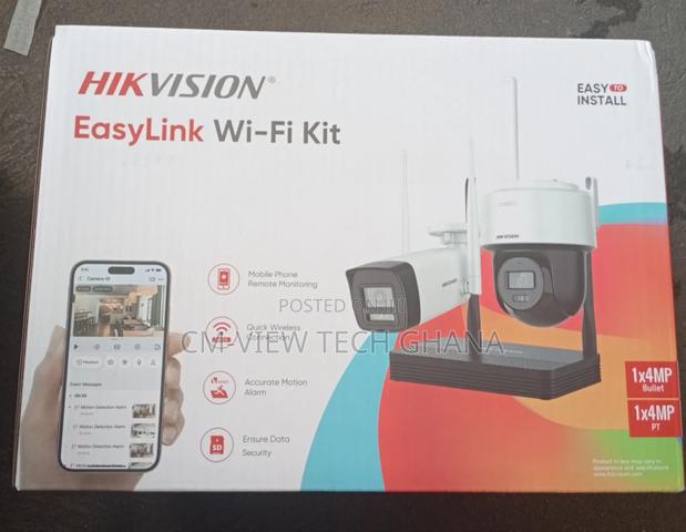 Hikvision 4mp Easy Link Wi-Fi Kit ( Nks424w03h) · Photo 1