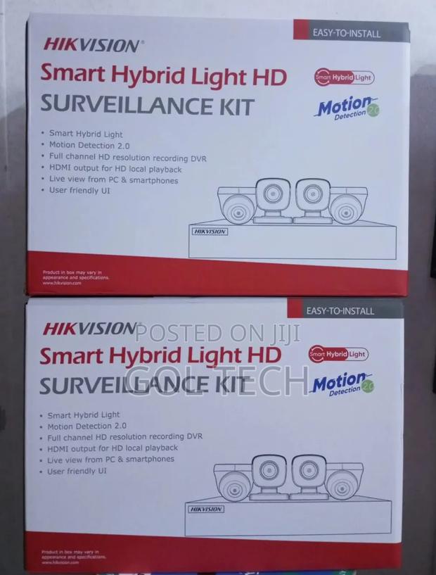 Hikvision 4ch Complete Kit Smart Hybrid Light With Audio · Photo 2