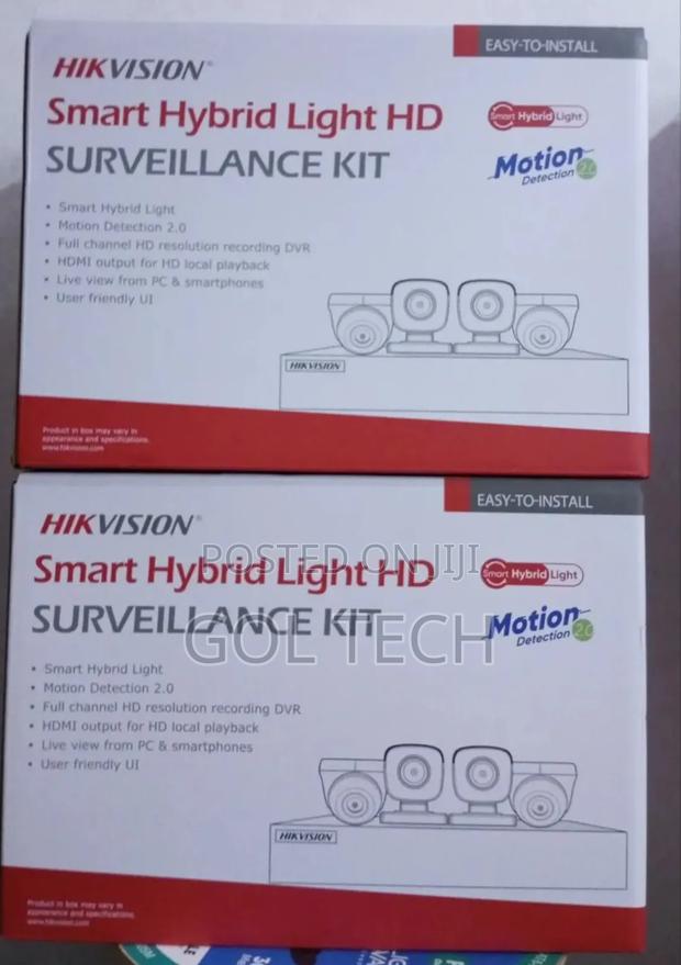 Hikvision 4ch Complete Kit Smart Hybrid Light With Audio · Photo 1
