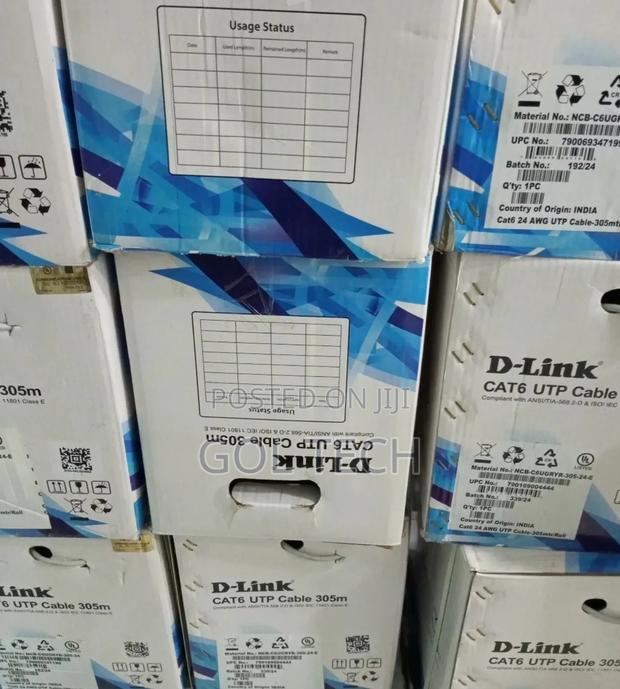 D-Link Utp Cat6 Cable Full Copper Cable 24awg · Photo 3