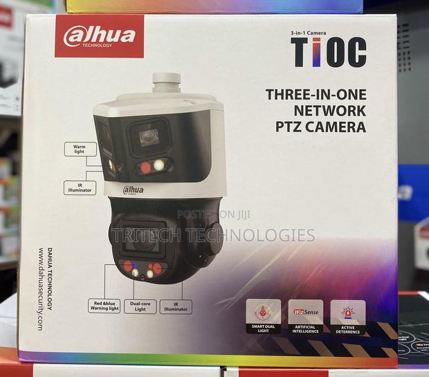 Dahua Ip PTZ Dual Lens 8mp+4mp 10x Dh-Sdt3e410-8p-Mb-a-Pv1 · Photo 1