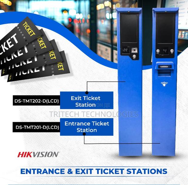 Hikvision Ds-Tmt201 and 2-D Entrance and Exit Ticket Station · Photo 1