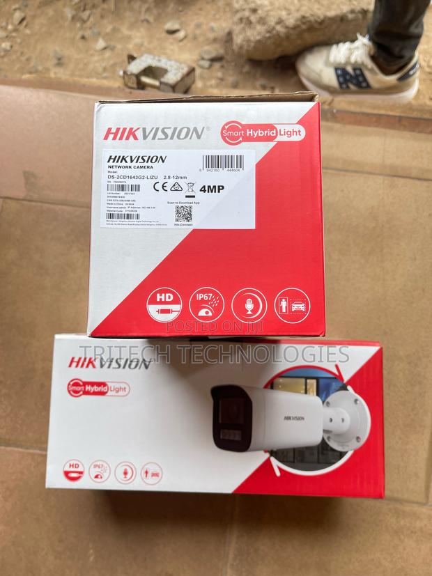 Hikvision 4mp Varifocal Lens Ip Camera Ds-2cd1643g2-Liz(S)U · Photo 2