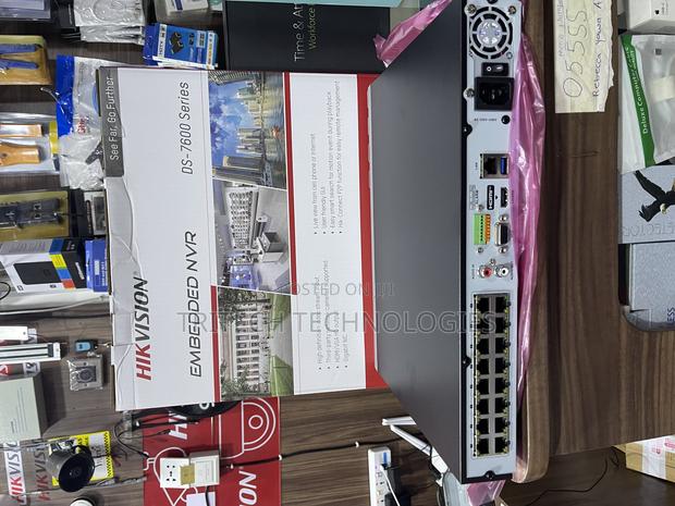 Hikvision NVR With Poe 16ch Ds-7616ni-/16p · Photo 5