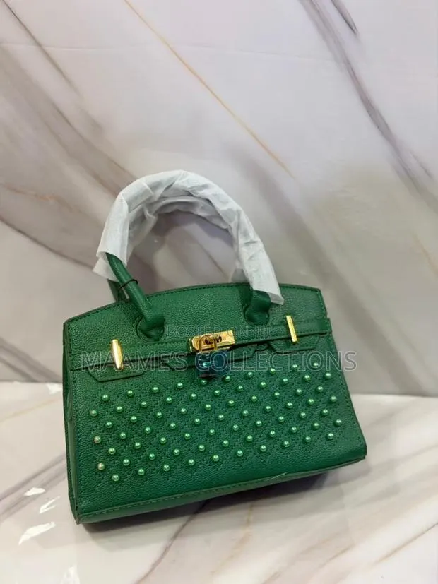Luxury Studded Top Handle Handbag With Detachable Shoulder Strap · Photo 1