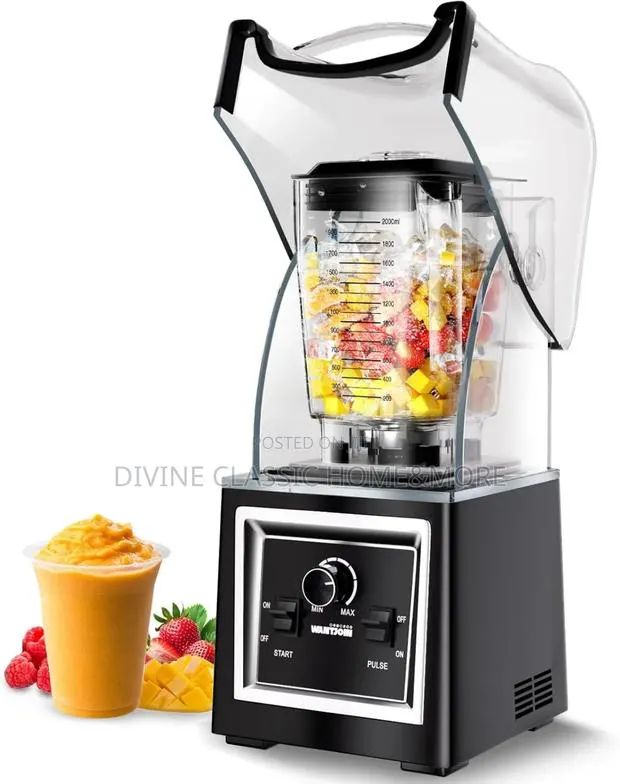 Wantjoin Professional Grade - Soundproof Quiet Commercial Blenders · Photo 3