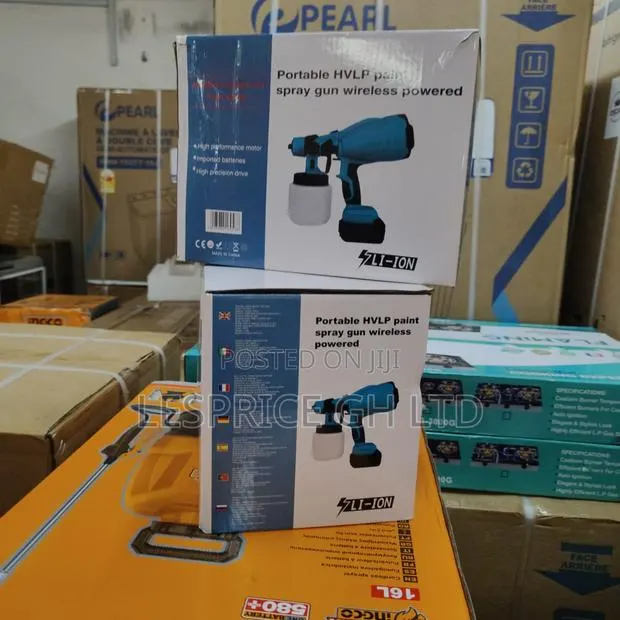 Save Energy and Time on Our Modern Cordless 48v Paint Sprayer Gun · Photo 1