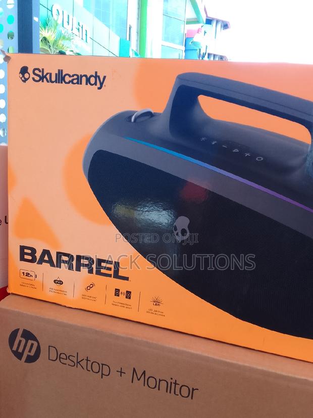 Skullcandy Barrel Bluetooth Boombox Party Speaker - Black · Photo 1