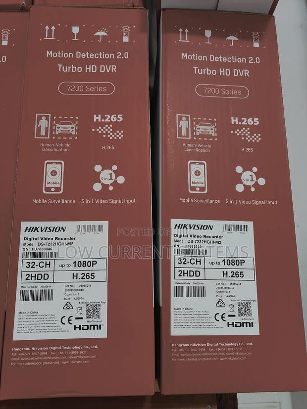 Hikvision 32channel DVR 2mp 1080p Acusence Analog · Photo 2