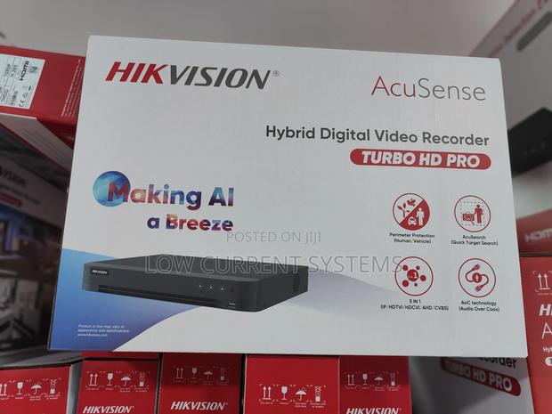 Hikvision 16 Channel DVR 5mp Acusence Two Ways Audio Ai · Photo 1