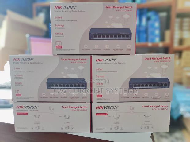 Hikvision Switch 8 Port Smart Managed Poe · Photo 1
