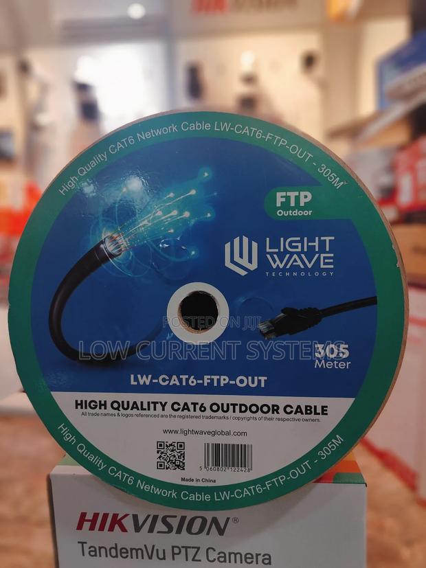 FTP Cable Double Shielded Outdoor High Quality Network 305 · Photo 1