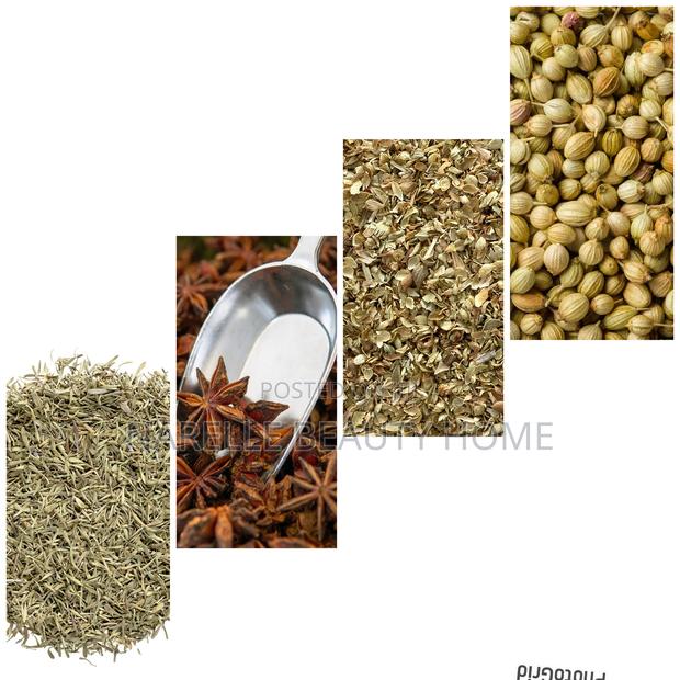 Coriander Seeds, Oregano Herbs, Thyme, Star Anise · Photo 1