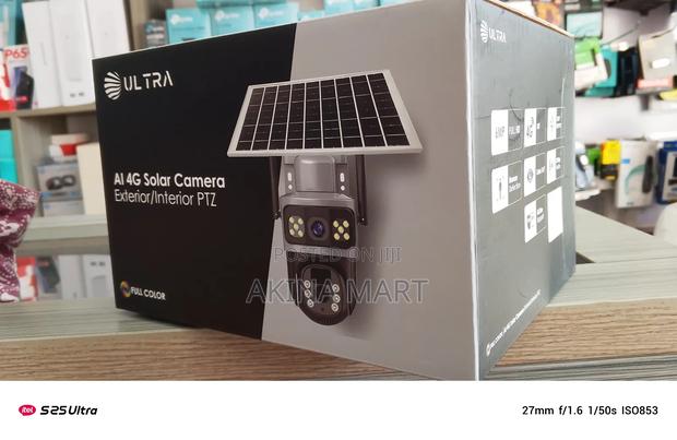Ai 4g Solar Camera PTZ 6mp All Sim Support Eseecloud · Photo 5