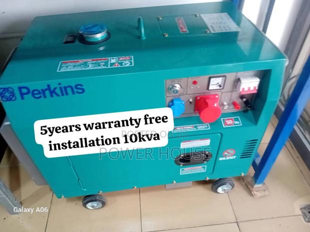 Core Array Perkins Diesel Generator 10kv 13000watts · Photo 1