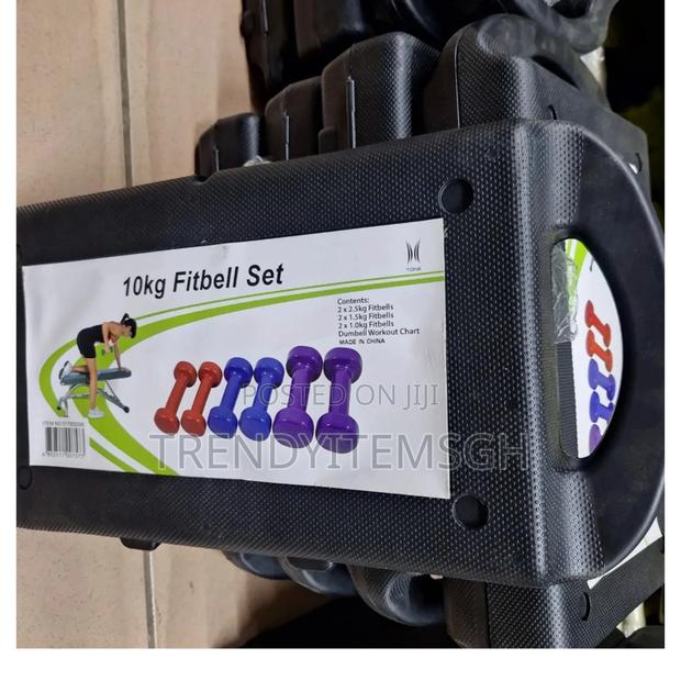 10kg 6pcs Fitbell Dumbell Set · Photo 2