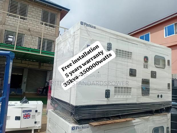 Direct Air Cooled Engine 35kva Silent Diesel Generator · Photo 1