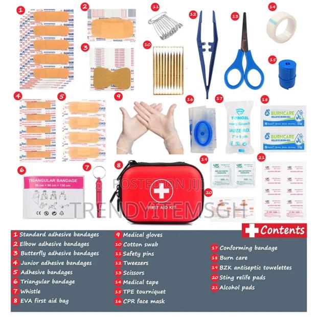 Emergency Medical First Aid Kit Box · Photo 4