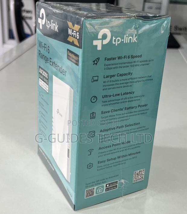 Tp-Link Ax3000 Wi-Fi 6 Range Extender Re700x · Photo 4