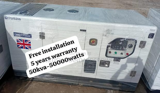 Kilowatt Output 50kva Silent Diesel Generator · Photo 1