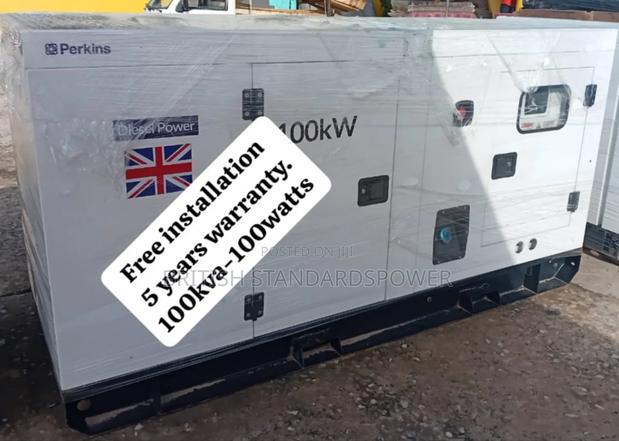 Output Capacity 100kva Silent Diesel Generator · Photo 1