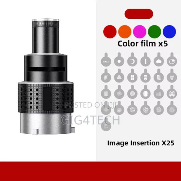 Focusing Lens Condenser Mm06 Pro Snoot Bowen With 35 Shapes · Photo 2