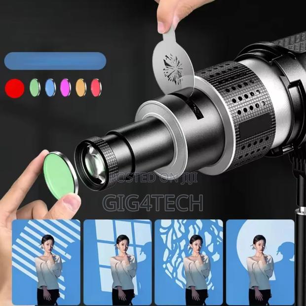 Focusing Lens Condenser Mm06 Pro Snoot Bowen With 35 Shapes · Photo 3