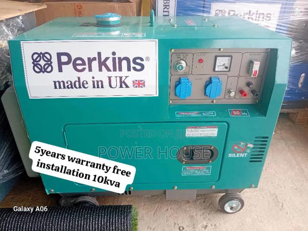 Noble Grid 10kva Perkins Diesel Generator 13000watts · Photo 1