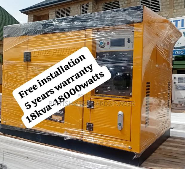 Favorable Reviewed Cruz Power 18kva Diesel Generator · Photo 1