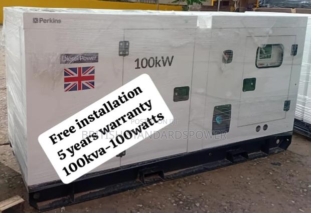 Top Rated 100kva Silent Diesel Perkins Generator · Photo 1