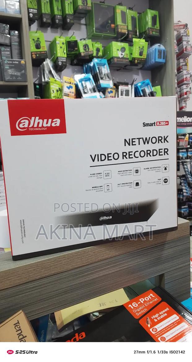 4ch NVR Poe Dahua Network Video Recorder · Photo 1