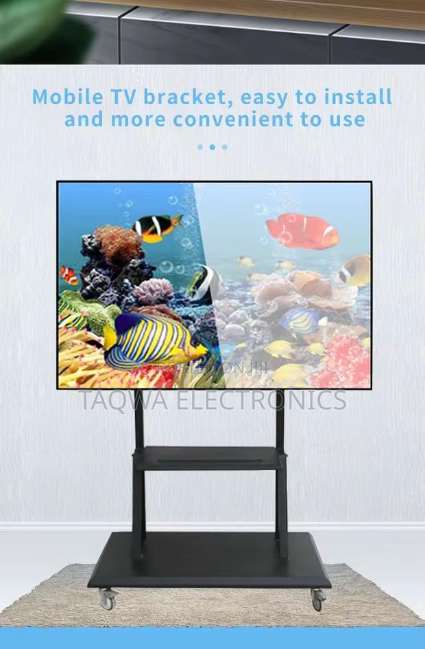 Unique-Tv Cart- Mobile Tv Stand 32-75 · Photo 1
