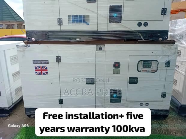Actual Power Capacity Perkins 100kva Diesel Gen 100va Genset · Photo 1
