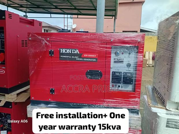 Actual Power Capacity Honda 15kva Diesel Gen 15kva Genset · Photo 1