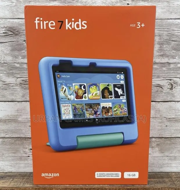 New Amazon Fire 7 Kids Edition 2022 16 GB Blue · Photo 1
