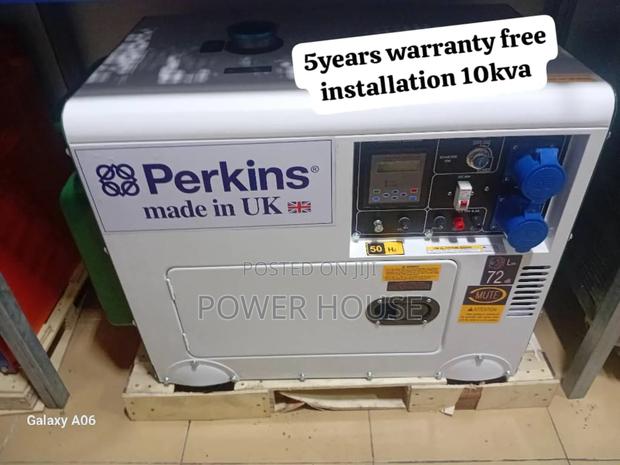 Crystal Guards Perkins Diesel 10kva Generator 10kv 13000watt · Photo 1