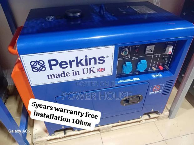 Crystal Pannel Perkins Diesel Generator 10kva 13000watts · Photo 1