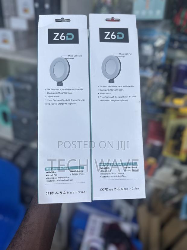 Z6d Selfie Tripod Stand With 2 Fill Led Light · Photo 2