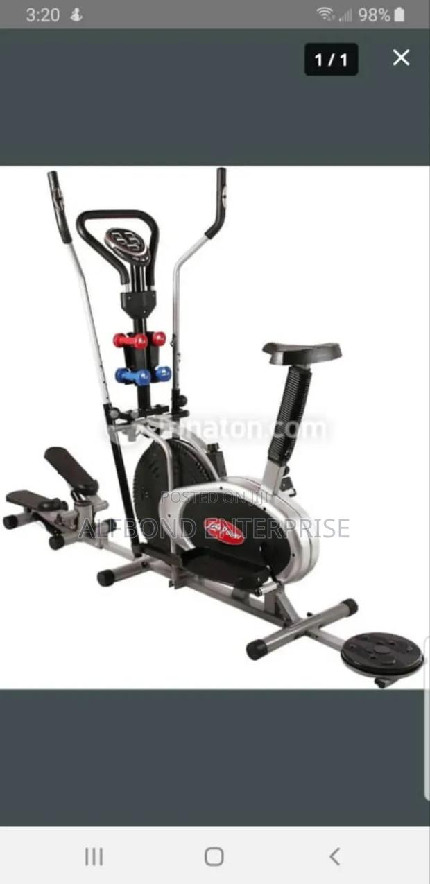 Lifecare Cross Trainer Bike With Stepper/Twister · Photo 1
